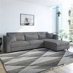 Bharat-Lifestyle-Evelyn-Fabric-6-Seater-Sofa-Finish-Color-Dark-Grey