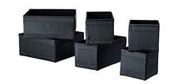 Ikea-Drawer-Storage-Organizer-Closet-Box-Bins-Skubb-Black-by-Ikea