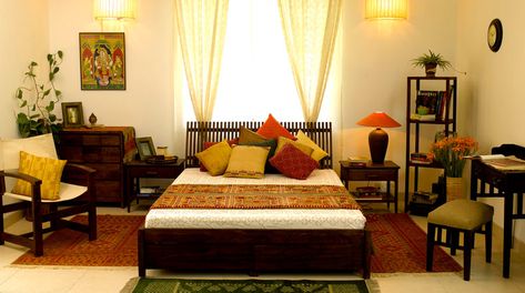 indian bedroom decor ideas