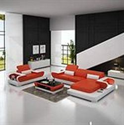 Quality-Assure-Furniture-Modern-Design-L-Shaped-Sectional-Leatherette-Luxury-Sofa-Sets-Orange-and-White