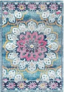 Multicolor-Polyester-Carpet