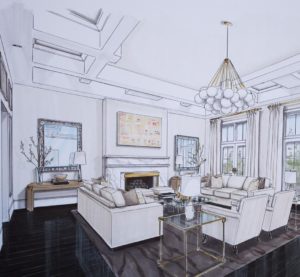side-table-in-living-room-illustration